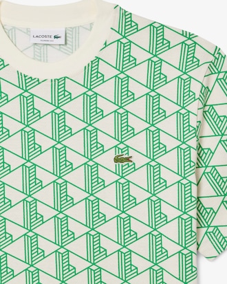 T-shirt coton monogramme