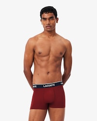 Lot de 3 boxers courts coton stretch