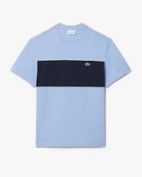 T-shirt color-block coton
