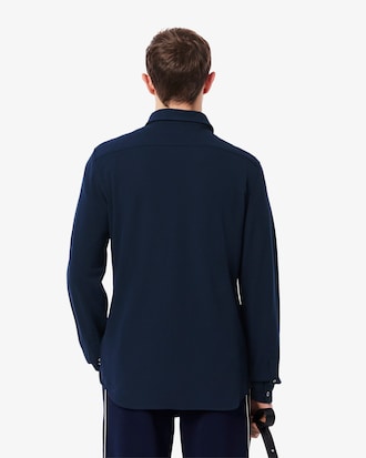 Chemise slim fit Piqué de coton