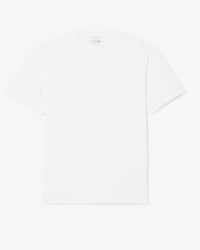 T-shirt coton marquage emboss&eacute;