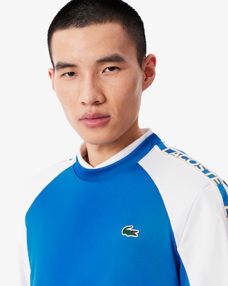 Sweatshirt Tennis color-block bandes