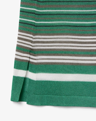 Polo slim fit Piqu&eacute; satin&eacute; ray&eacute; D&eacute;fil&eacute;