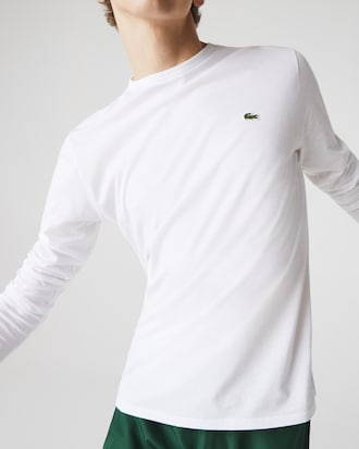 T-shirt manches longues coton Pima