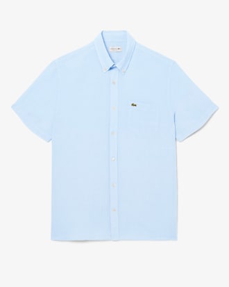Chemise manches courtes en lin