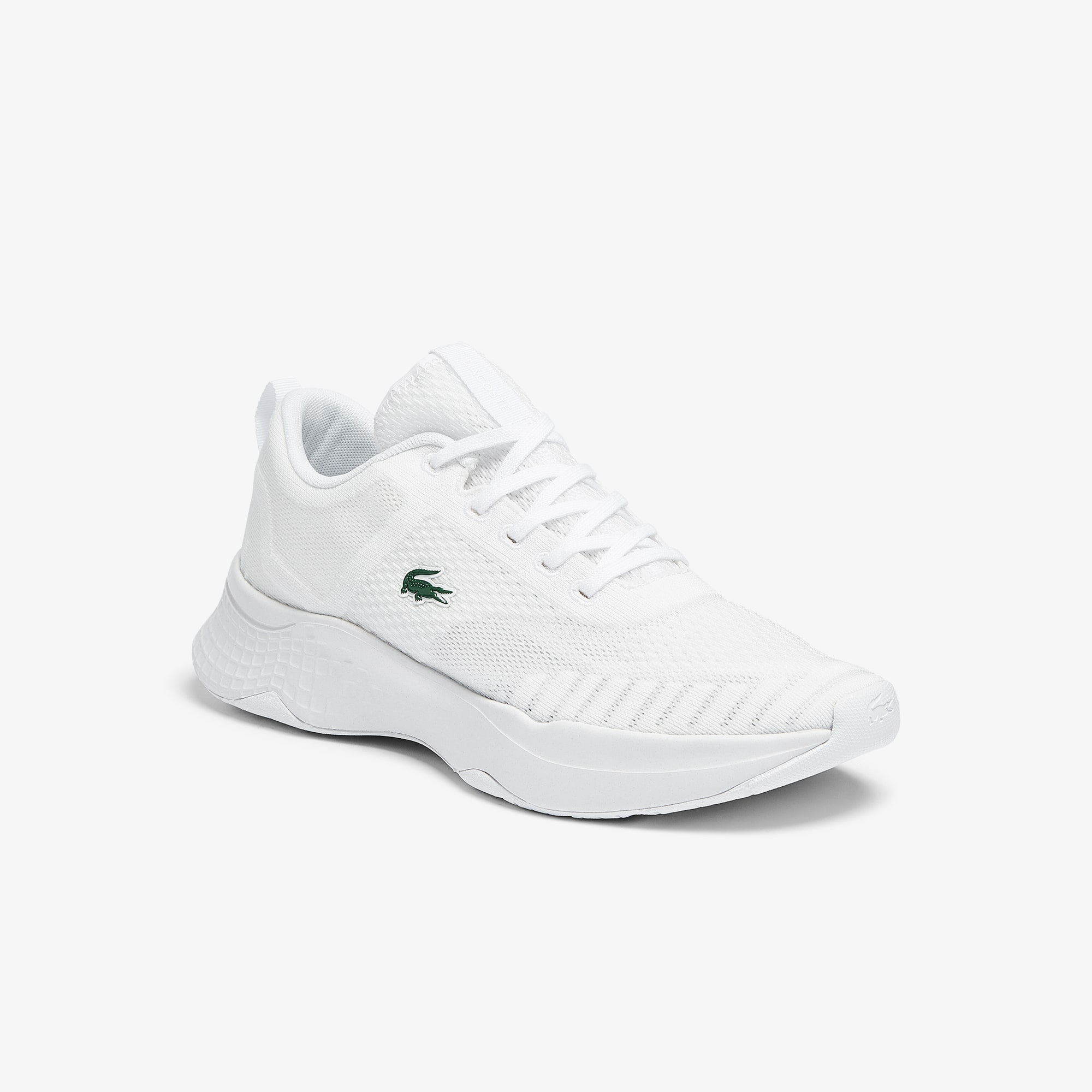 Lacoste Sneakers Court-Drive Fly homme en tissu Taille 42 Blanc