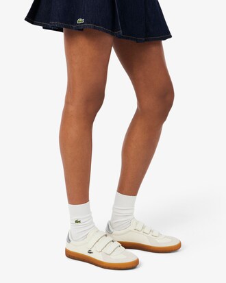 Sneakers Baseshot Pro Strap femme en cuir
