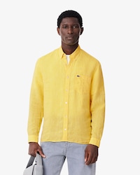 Chemise regular fit en lin