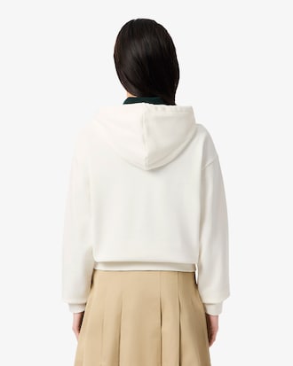 Sweatshirt à capuche oversize molleton