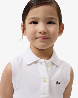 Robe sans manches en Piqu&eacute; stretch