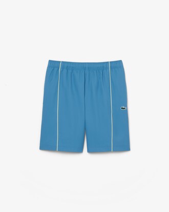 Short Sport taffetas diamant&eacute; liser&eacute;s