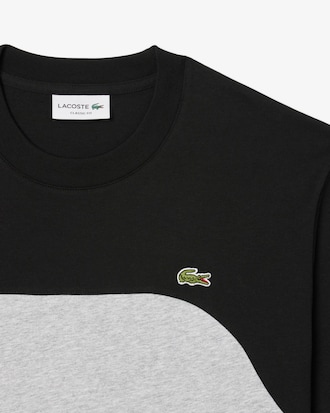 T-shirt color-block jersey de coton
