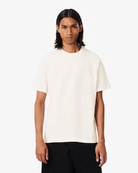 T-shirt jersey &eacute;pais blason brod&eacute;