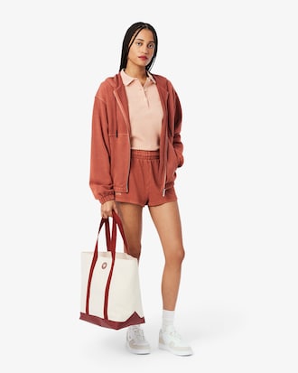 Sneakers T-Clip Set femme en cuir