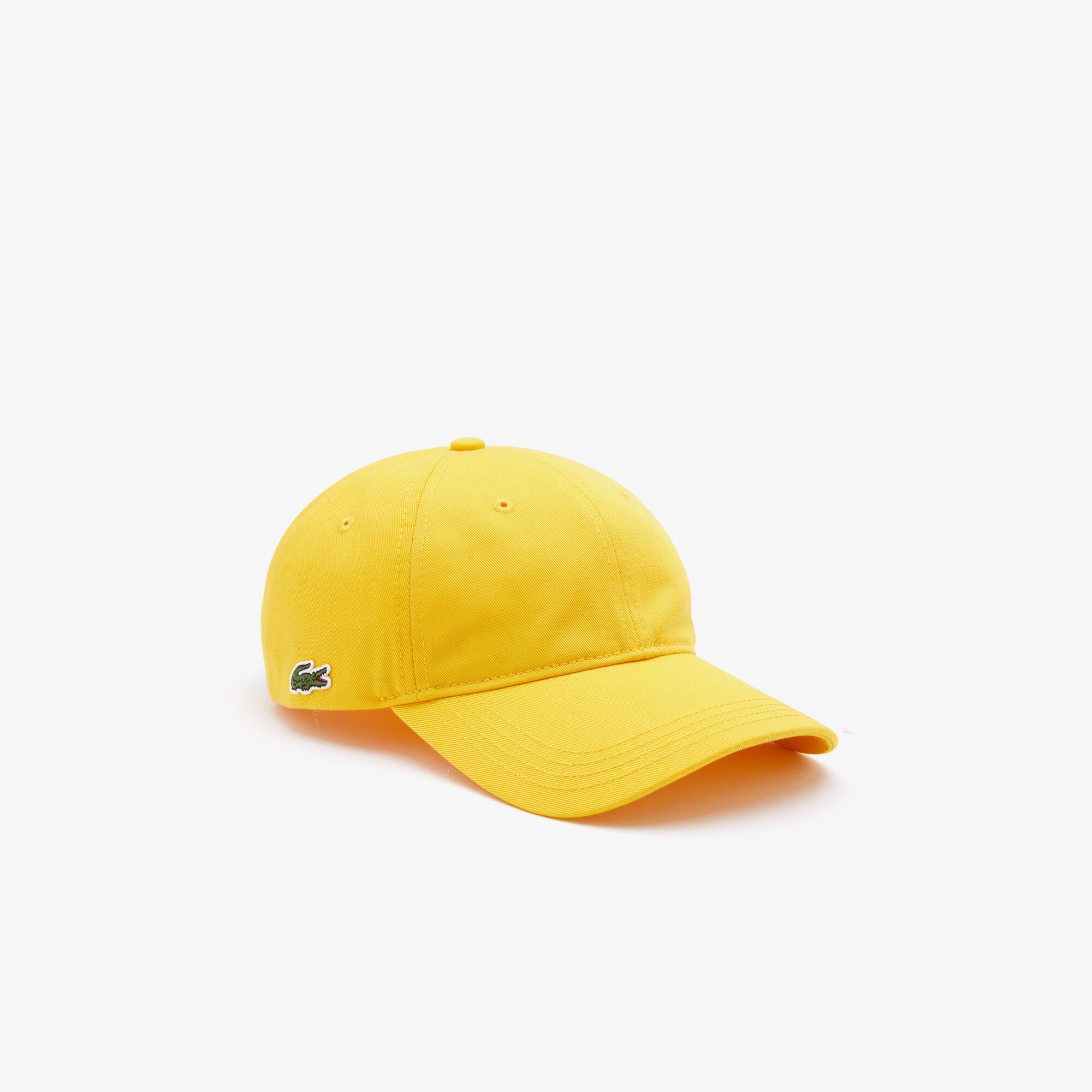 Lacoste Casquette unisexe en coton avec lanière contrastée. 1