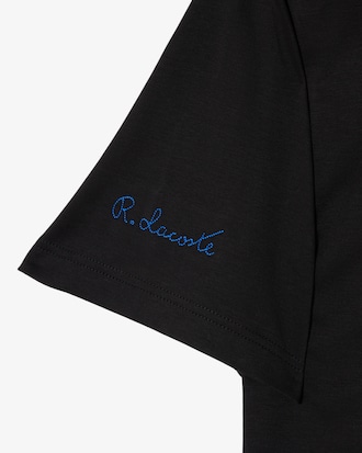 T-shirt signature brod&eacute;e