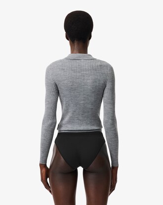 Culotte mesh ceinture sigl&eacute;e