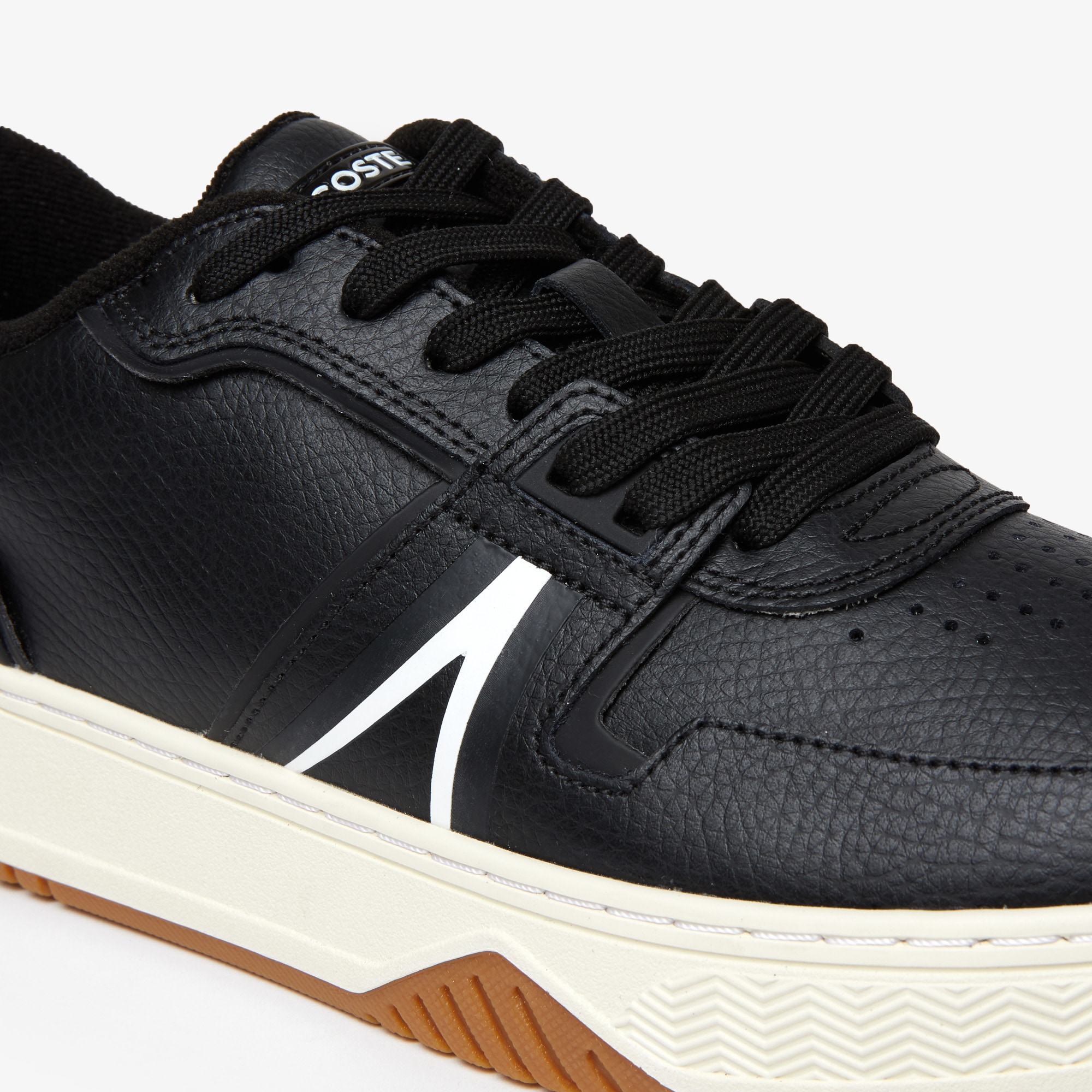 Sneakers L001 homme Lacoste en cuir avec détail au talon Sneakers