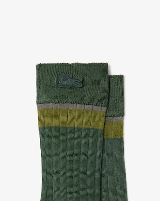 Chaussettes c&ocirc;tel&eacute;es transparentes D&eacute;fil&eacute;