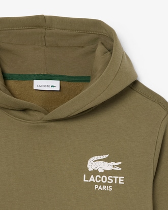 Sweatshirt &agrave; capuche imprim&eacute;