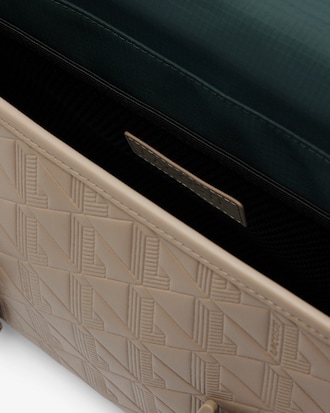 Petit sac messenger monogramme