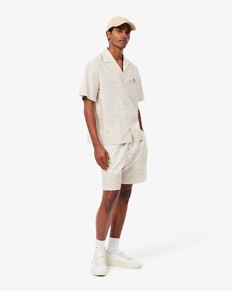 Short imprim&eacute; relaxed fit