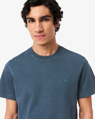 T-shirt jersey épais effet délavé