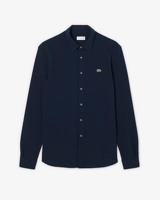 Chemise slim fit Piqué de coton