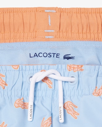 Short de bain taffetas uni