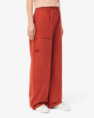 Pantalon oversize en toile de coton