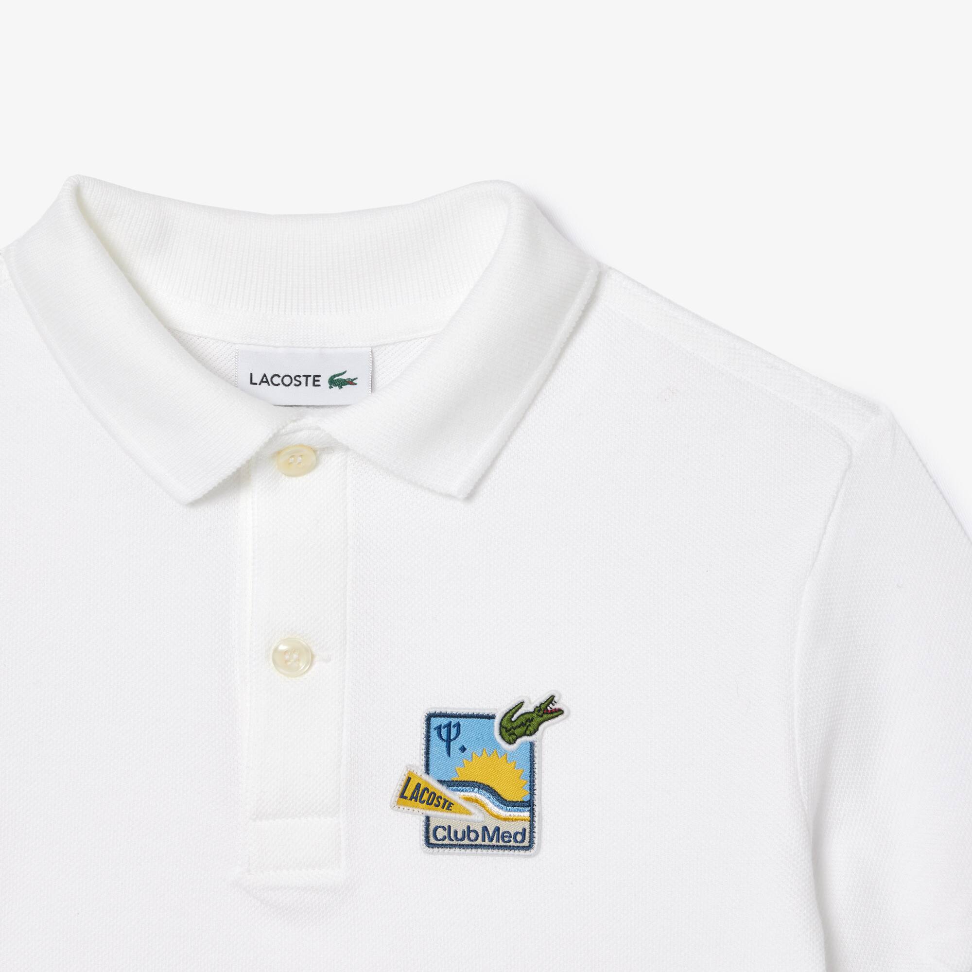 Polo Lacoste x Club Med en petit piqué avec badge - Polos