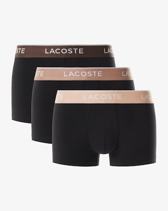 Lot de 3 boxers courts coton stretch