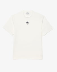 T-shirt coton imprim&eacute; signature