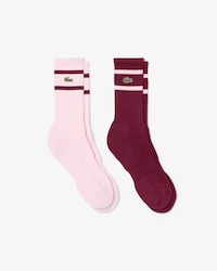 Lot de 2 paires de chaussettes ray&eacute;es