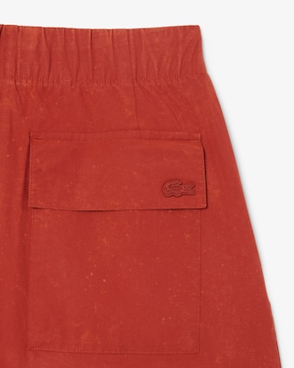Pantalon oversize en toile de coton