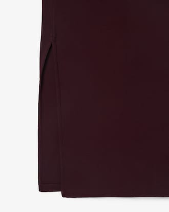 Robe slim fit col polo coton c&ocirc;tel&eacute;