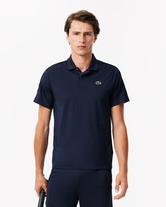 Lacoste Maillot Tennis Homme Polo Tennis Regular Fit Jersey Ultra Dry