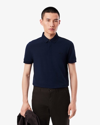 Polo Paris regular fit en Piqué stretch