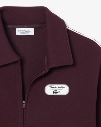 Sweatshirt zipp&eacute; Tennis H&eacute;ritage badge