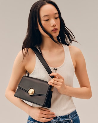 Sac &agrave; bandouli&egrave;re Tennis Bliss en cuir