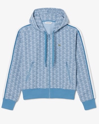 Sweatshirt &agrave; capuche jacquard monogramme