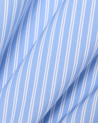 Chemise pinpoint ray&eacute;e regular fit