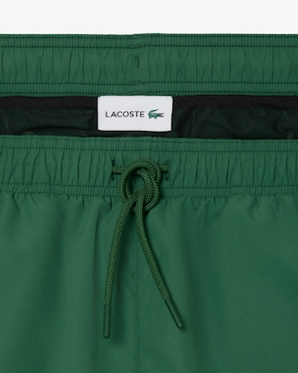 Short de bain mi-long uni