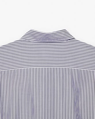 Chemise regular fit coton rayée