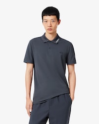 Polo Commuter slim fit Piqu&eacute; marquage jacquard