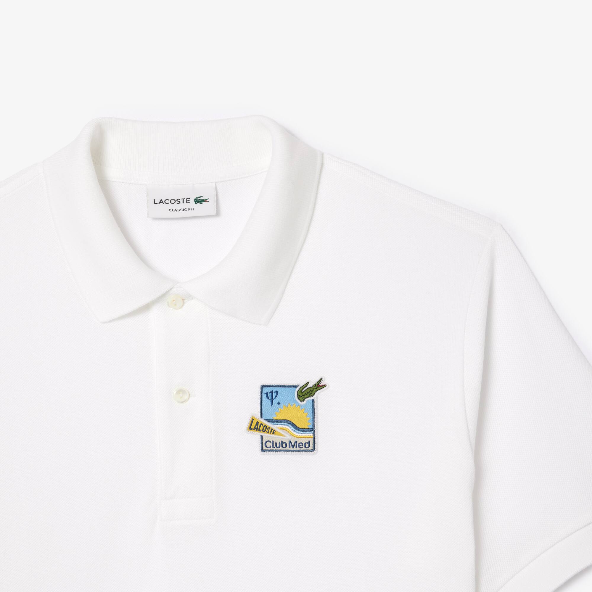 Polo L.12.12 Lacoste x Club Med avec badge Polos manches courtes homme Nouveautes 2025 Lacoste