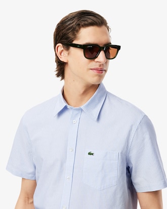 Chemise manches courtes regular fit Oxford