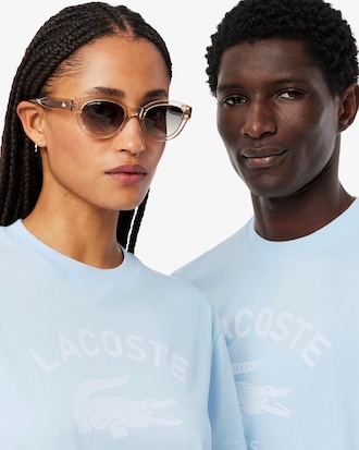 T-shirt coton imprimé signature