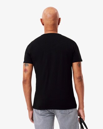 T-shirt coton Pima l&eacute;ger col V