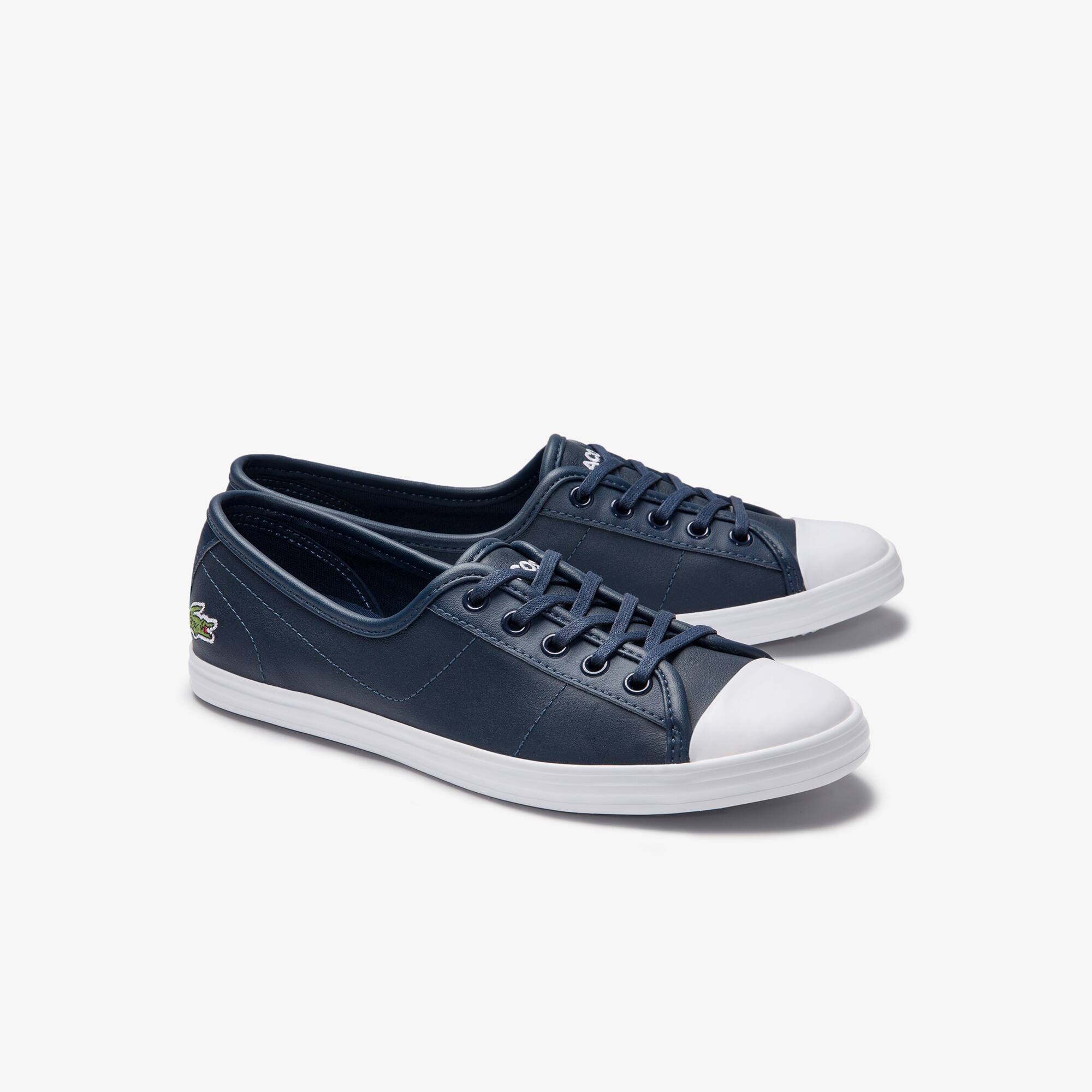Sneakers Ziane femme en cuir | LACOSTE